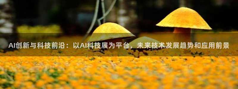 AI创新与科技前沿：以AI科技展为平台，未来技术发展趋势和应用前景