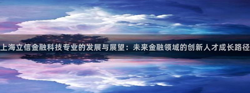 上海立信金融科技专业的发展与展望：未来金融领域的创新人才成长路径