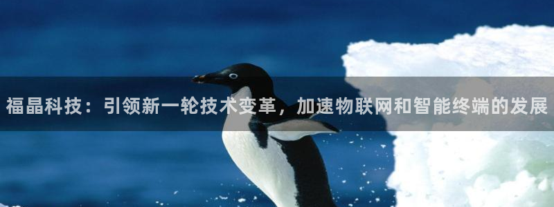 福晶科技：引领新一轮技术变革，加速物联网和智能终端的发展